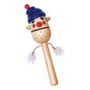 Clap Clap Clapper - kołatka klown w czapce - zabawki drewniane 