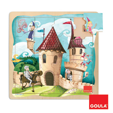 Puzzle - Zamek - zabawki edukacyjne